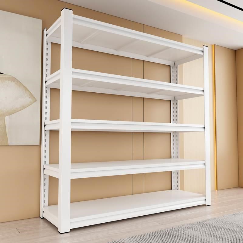 t钢制家用货架置l物架阳台多层落地储物架地下室超市商用收纳展示