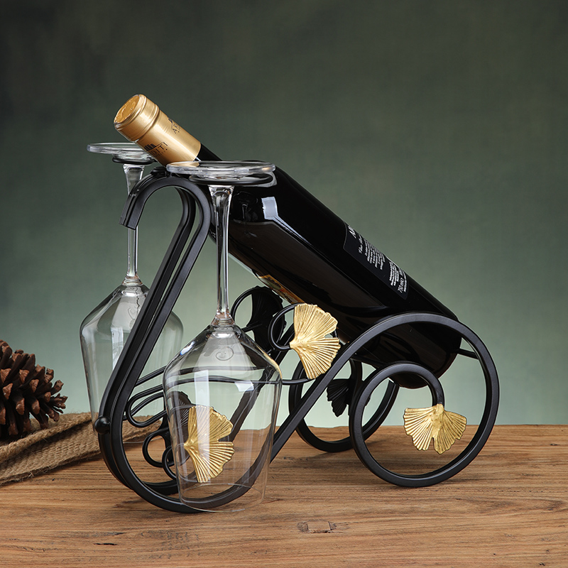 欧式创意红酒杯架高脚杯倒挂葡萄酒酒H柜装饰红酒架子家用装饰摆