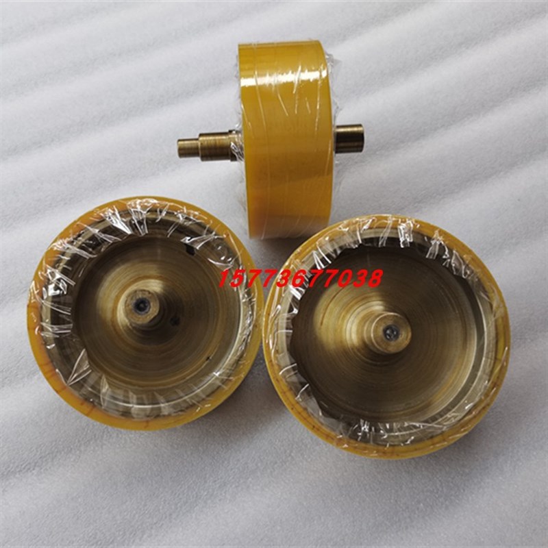 PU聚氨脂包胶轮耐磨橡胶轮包胶辊筒耐高温硅胶轮S包胶轴承翻新包