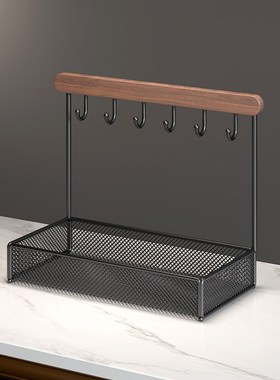 入户进门口挂钥匙置n物架创意玄关收纳摆件高级家居好物客厅装饰