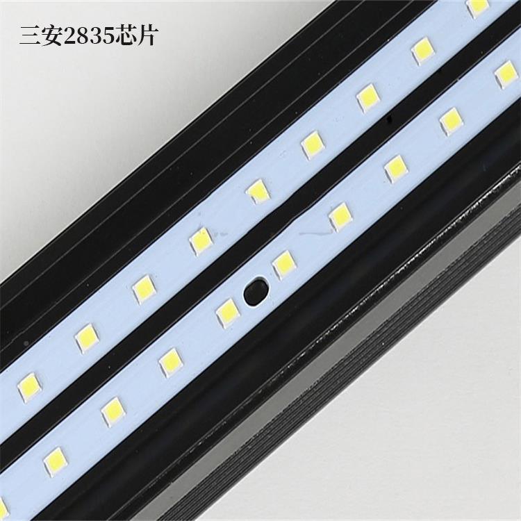 公办吊发通线灯三面光铝材灯办公室吊灯方灯健身无影拼接GRD-8002