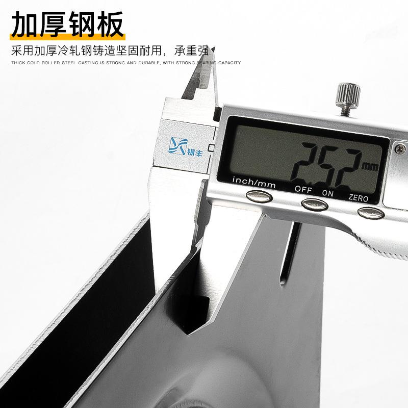 底满珠加厚万向转盘电视转台轴承家具方型铁转盘沙发12寸椅子座12