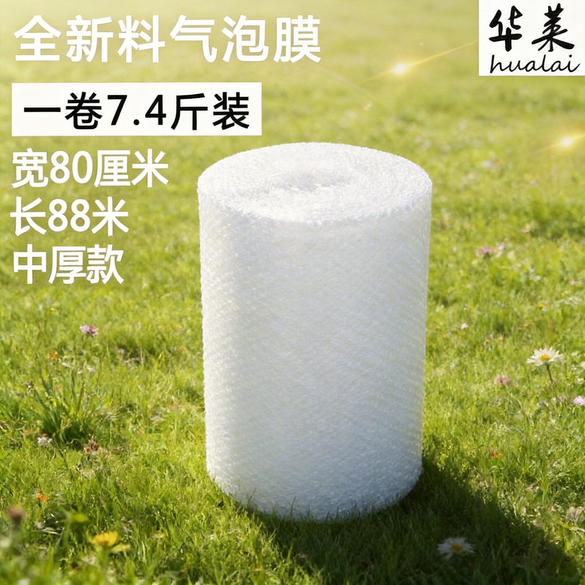 气泡膜80cm宽单面气泡垫气泡纸现货加厚泡沫气泡膜防压泡泡纸厂家