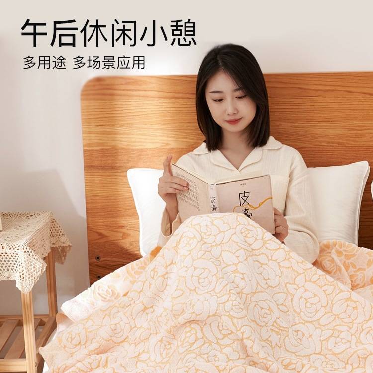 上海老式毛巾被儿童怀旧80年代单人夏凉被夏季薄款可机洗