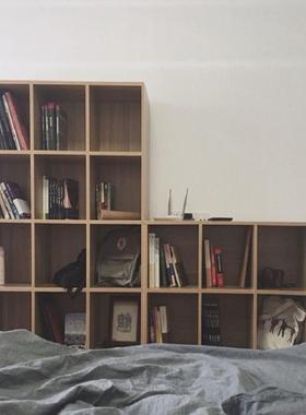 简九展GHJ宫格自由组合收纳柜储物柜书柜子柜约示格柜可柜子