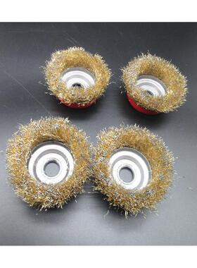 源头家角机磨KZL刷碗型钢丝轮角磨厂机钢丝钢丝轮厂家打磨除锈打