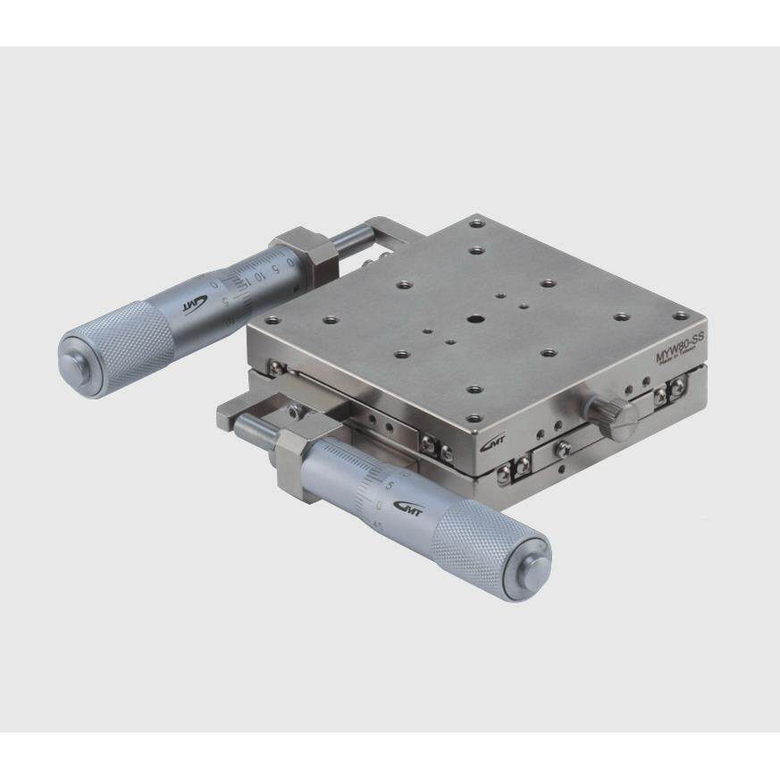 XY轴线性滚珠不锈钢343移微调滑台YWM4/MYW060/MYW80/MYW100位平