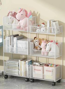 旋转书生架多层书柜空省间儿童落c48f3189地绘本架简约家用物学简