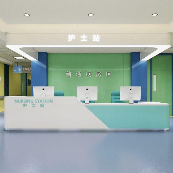 医院前台接待台护士站吧台导医台导诊台烤漆柜台服务站,商业/办公家具,接待台,淘宝优惠券,粉丝福利购,淘宝优惠卷