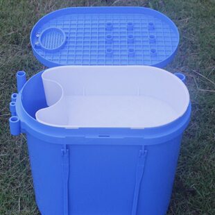 钓鱼桶可坐人椭圆形一体成型多功能手提传统野钓溪流路亚超忠钓桶