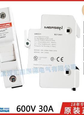 ferraz罗兰 圆柱型 熔断器底座USCC1 USCC1I/10*38/1P 690V 32A