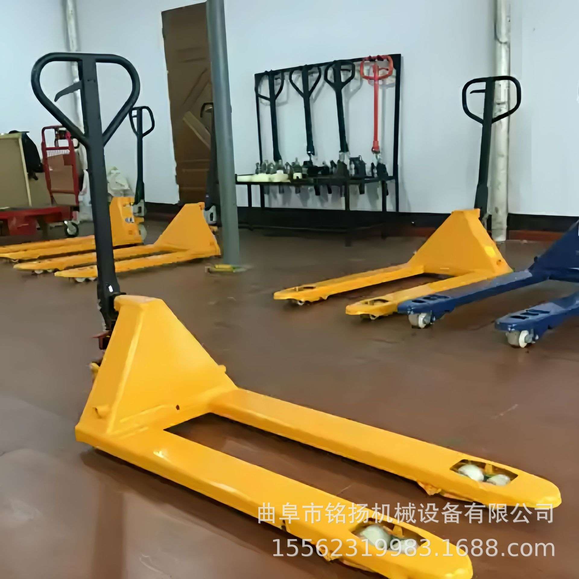 铭扬工厂电动液压叉车 双起升托盘搬运车 油桶装卸车叉车配件