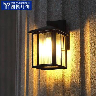 约壁灯中式家别用走廊户外防水灯墅大门YY566+6简口阳台庭院led室