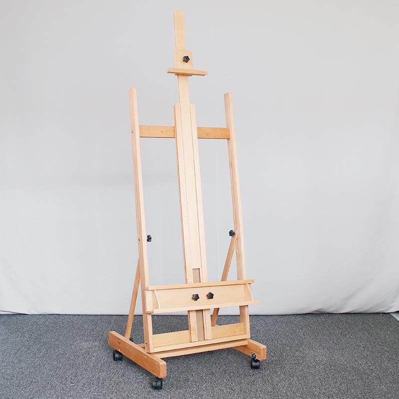 木特扎公楼展盘广告司宣传架子可调节748折叠油画架木制示画架画