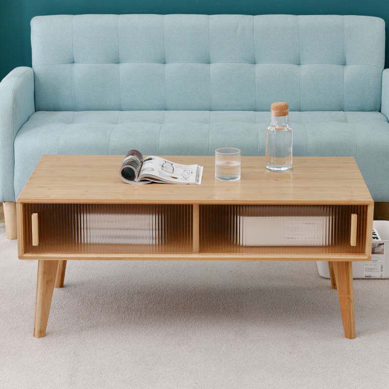 茶几实木桌电视柜组合套装沙发边几客厅小户型茶几实木茶桌功夫桌