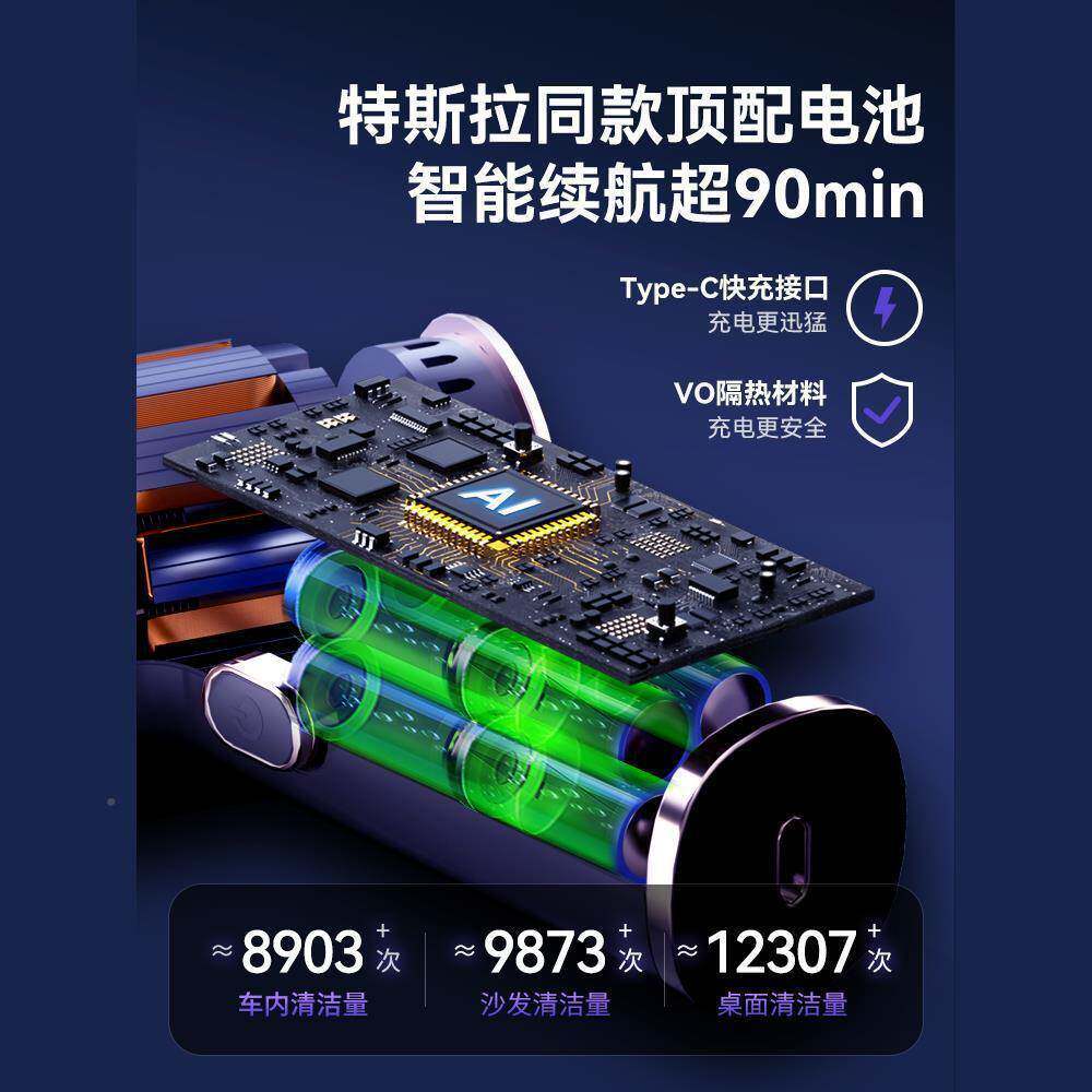 车载ZQW吸尘器手持小汽尘车用家用两用线超强吸力大无吸力车型内