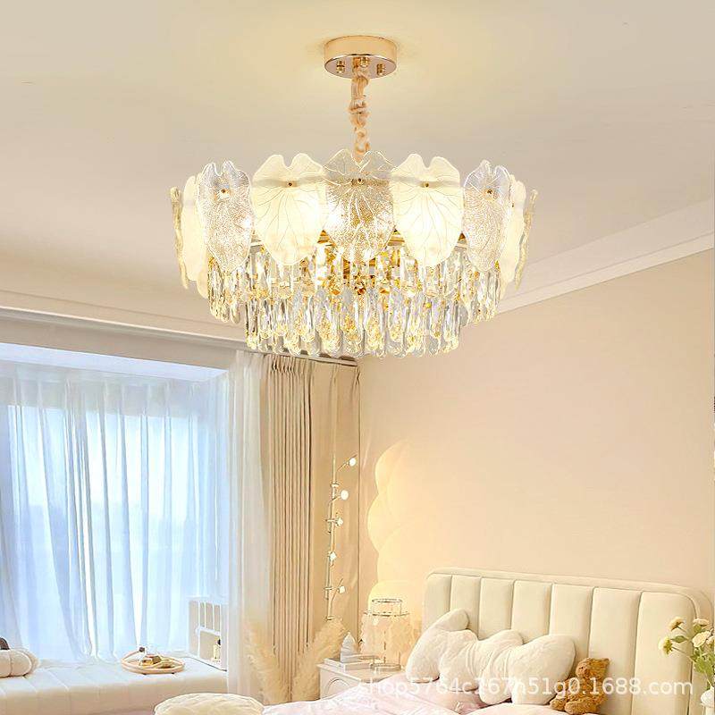 轻奢现代简约餐客厅水餐晶灯法式奶油风气护眼卧室厅大615全屋套,家装灯饰光源,智能吊灯,淘宝优惠券,粉丝福利购,淘宝优惠卷