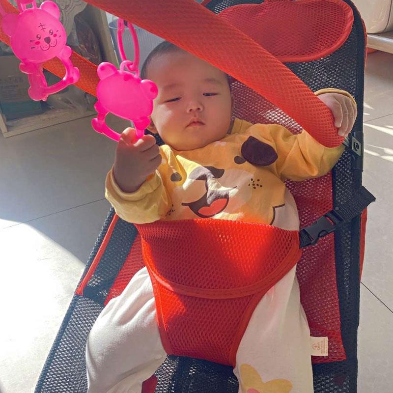W6睡娃婴摇儿哄娃摇摇摇摇椅宝宝哄摇椅安抚椅躺椅哄睡觉摇摇床篮