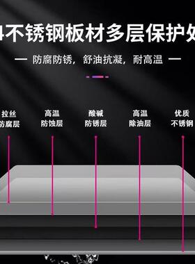 30碗4不店锈钢厨房置物柜子工作台台饭操作橱柜NDX灶台储物柜柜收