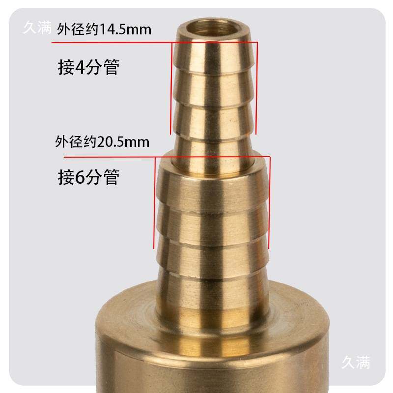 高压清洗机全铜不锈钢网面过滤网280/55自吸进水管过滤器配件