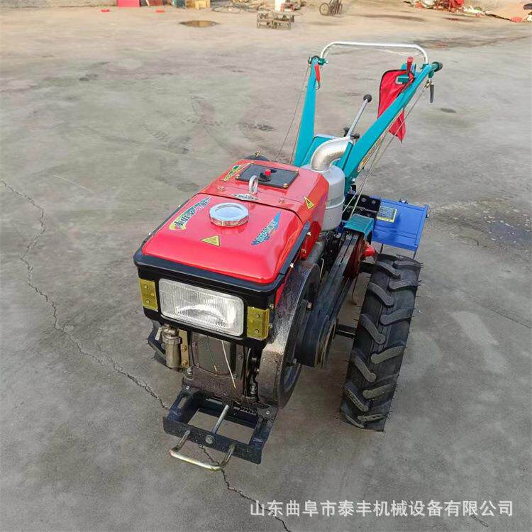 农POB用小型扶开沟机挖功多能链条式沟机犁地松土手微耕机
