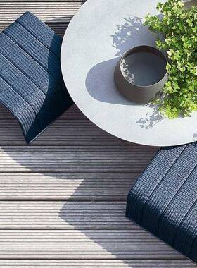 外HTY藤编人位多人单位沙发家边几躺椅组合户外庭院阳台室露天藤