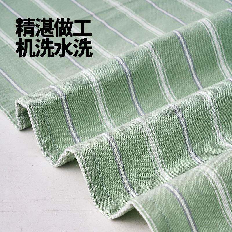 用粗布床单全加厚单件棉四老季通用色织A类条纹床FHV单夏季家跨境