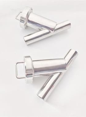 锈钢Φ19—Φ焊接式Y管道过滤器30431型6L卫生过级沙石杂质颗粒滤