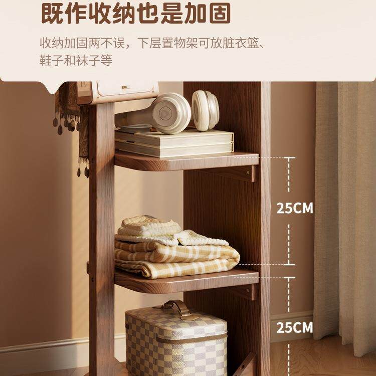 衣帽架挂架落地卧室衣床边衣架置移动旋JEA转物房挂间衣服的架子