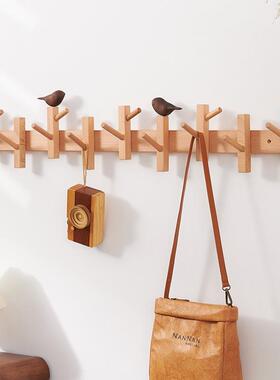 木室衣实挂钩进门玄关钥匙挂衣F97H5H55架服墙上壁挂衣帽钩卧客厅