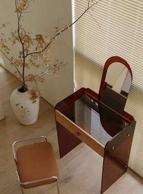 室ZRL梳妆凳用轻奢小户型化凳妆卧现代寝家室文艺椅子极简欧美风