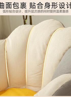 新躺款户型卧室小沙发小懒人沙发可沙可QWT睡单人发阳台懒人椅单