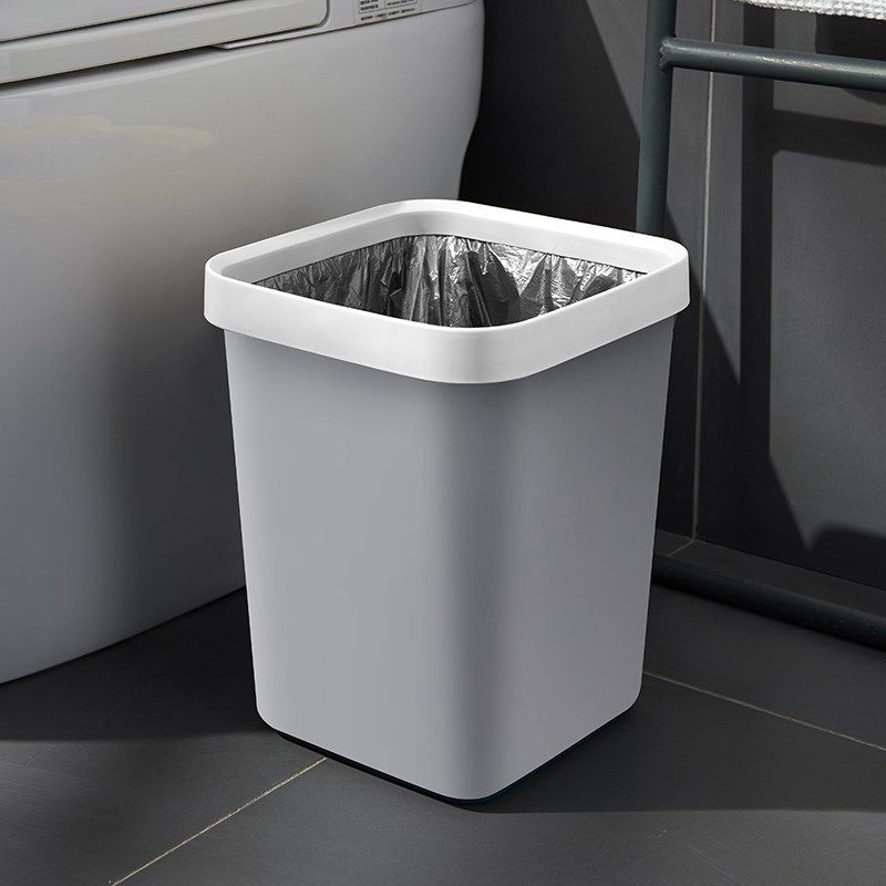 厨房垃圾桶家用方形厕所卫生间简约无盖压圈客厅宿舍大号大容量,家装主材,厨用垃圾桶,淘宝优惠券,粉丝福利购,淘宝优惠卷