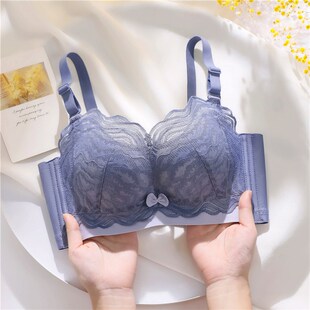 8CM加厚小胸聚拢内衣女超厚无磁无钢I圈文胸平胸专用不空杯显胸大