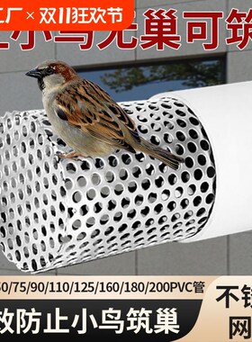 304不锈钢网罩室内穿墙pvwc管室外防虫网厨房卫生间排气专用防鸟