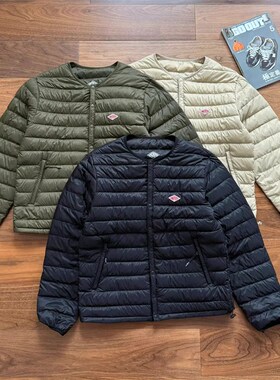 【羽绒-道袍】可收纳~o轻薄无领防水保暖内胆 男女短款羽绒服-C00