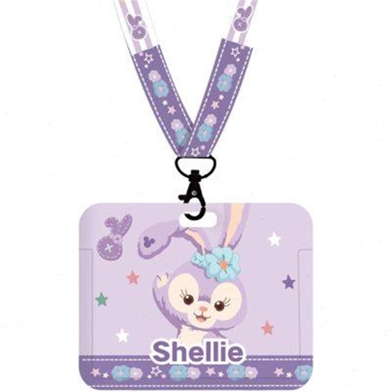 横版校园卡公交车地铁卡套带挂绳挂脖接送幼儿园胸卡学生浮雕卡套