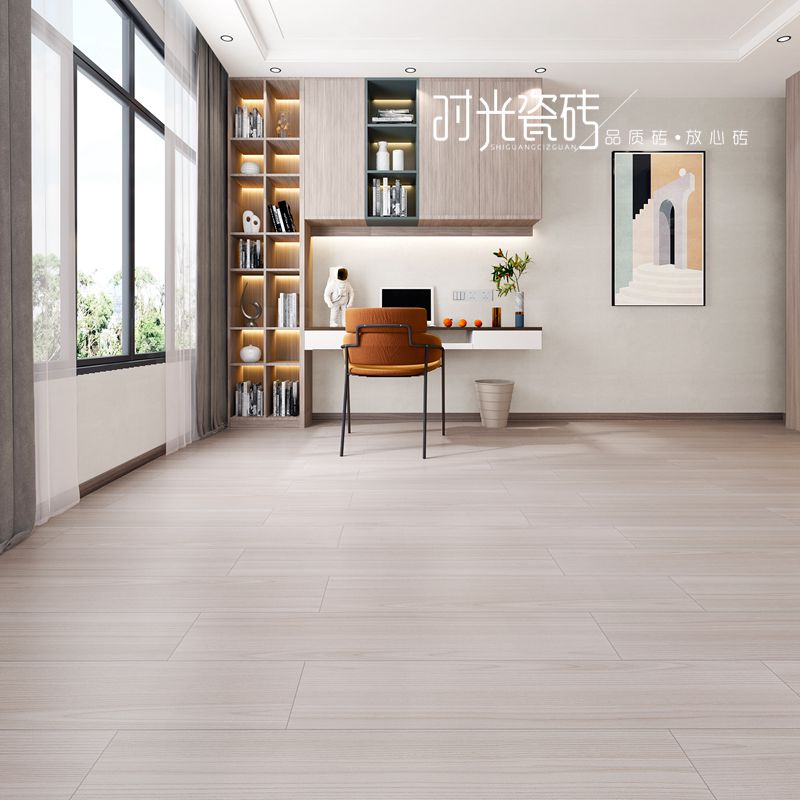 全瓷直边木纹砖地砖200X1000仿实木原N木风肌肤釉卧室地板砖