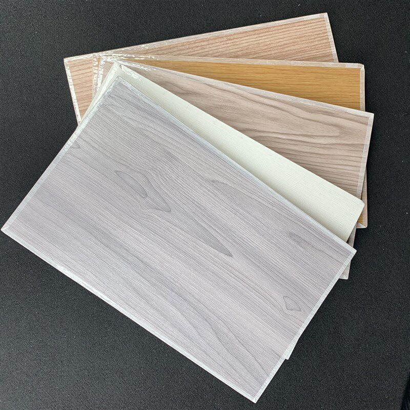 免漆石膏板吊顶隔墙轻钢龙骨纸面木纹家装修材料办公室防火刷涂料