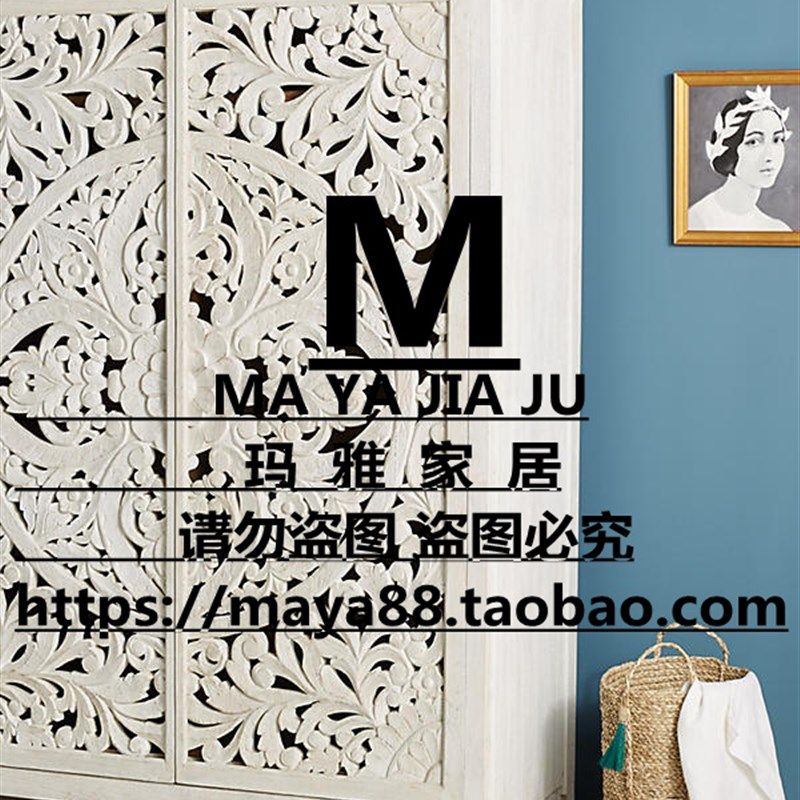 法式实木家具实木雕花大衣柜 仿古白雕花镂空衣柜 海棠花双门衣柜,住宅家具,独立衣柜,淘宝优惠券,粉丝福利购,淘宝优惠卷