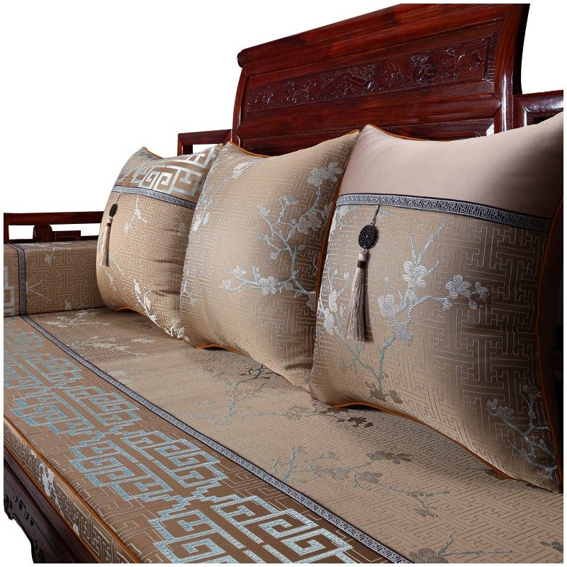 新中式红木沙发坐垫套罩可拆洗高档实木家具防滑垫定制罗汉床垫子,居家布艺,沙发垫,淘宝优惠券,粉丝福利购,淘宝优惠卷