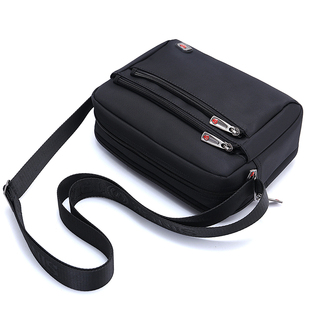 单肩包男包男士 休闲跨包户外运动背包小包 斜挎包防水牛津布包男式