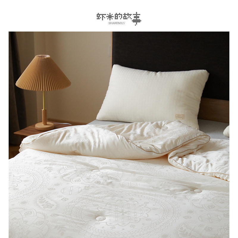 55%大豆纤维冬被加厚单人棉被芯纯棉春秋被空调被保暖双人被子,床上用品,化纤被,淘宝优惠券,粉丝福利购,淘宝优惠卷