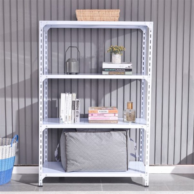 超市仓库子铁架简易展示架落地货架置物架多层角钢家用收纳架阳台
