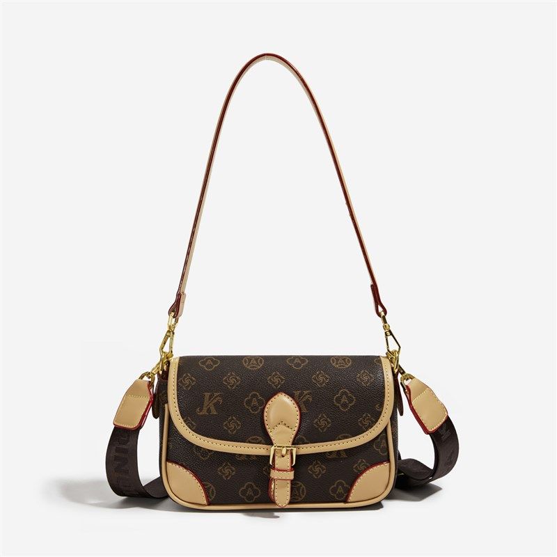 轻奢包包女式2025新款超火小众老花腋下法棍包洋气百搭单肩斜挎包,箱包皮具/热销女包/男包,通用款女包,淘宝优惠券,粉丝福利购,淘宝优惠卷