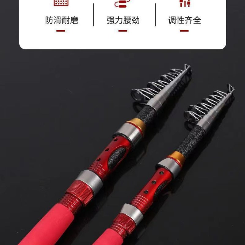 迷你小海竿超短超硬抛竿矶钓杆路亚海钓竿冰钓竿江竿短节鱼竿