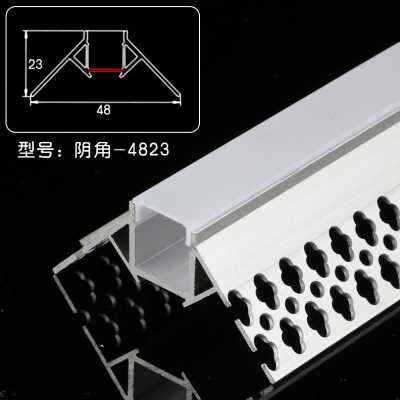 新品古歌led线条灯铝槽灯U型灯槽线性灯T嵌入式线形灯黑色线型灯