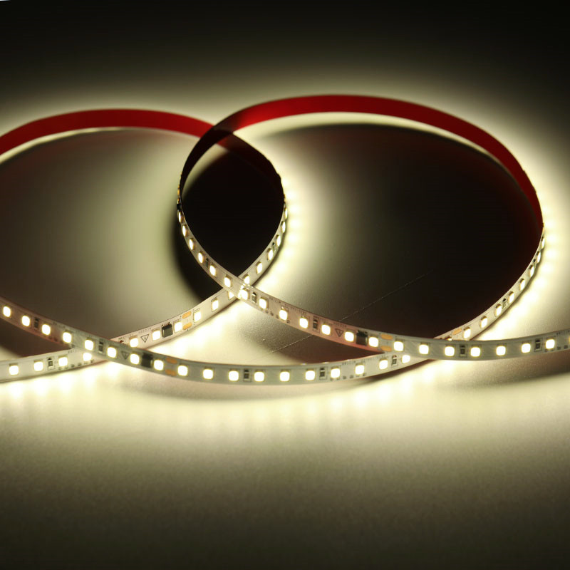 LED灯带条220V贴片自粘超薄高亮防水LED灯条展柜线型灯条中性光