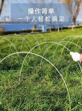 拱棚支架蔬菜暖温室用大棚架子骨架杆玻璃纤维小支架菜棚拱形使用