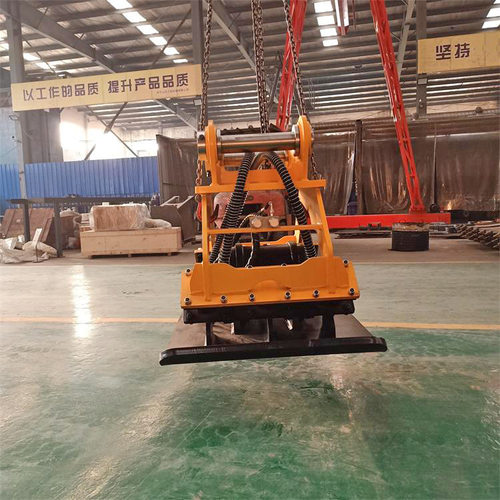 鼎东路面压实机械高频率振动路面夯实器挖掘机平板振动夯